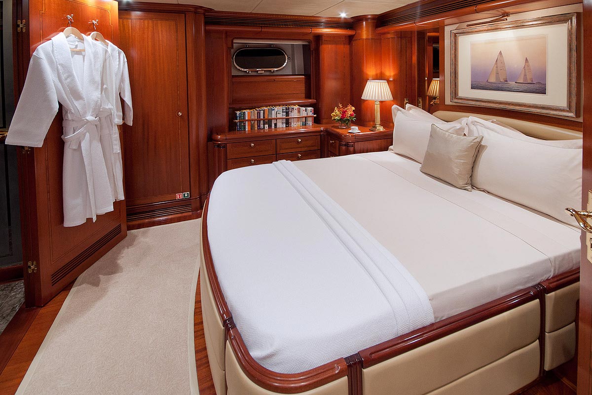 Sailing Yacht Hyperion Double Stateroom