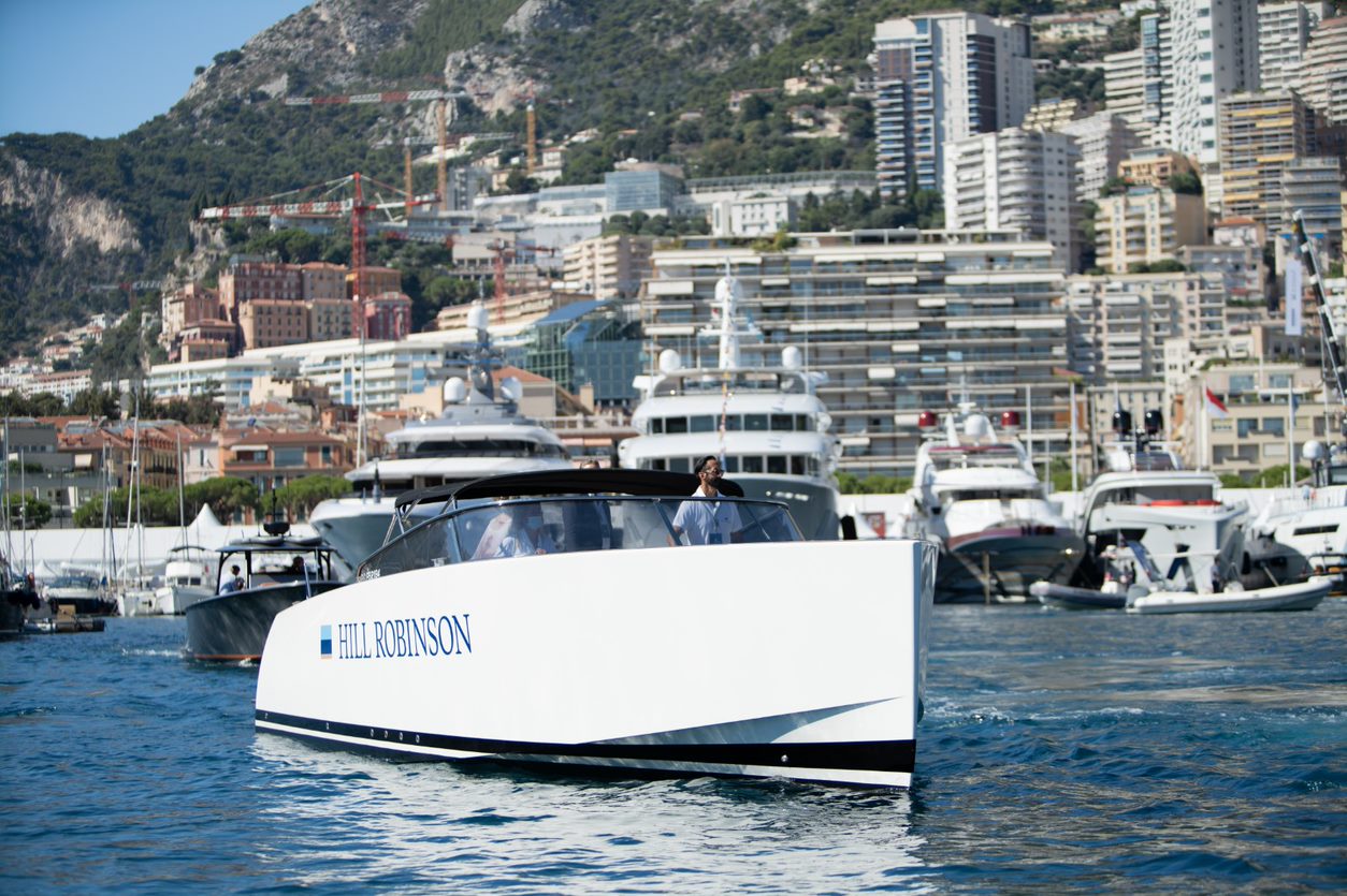 Yacht tender at Monaco Yacht Show