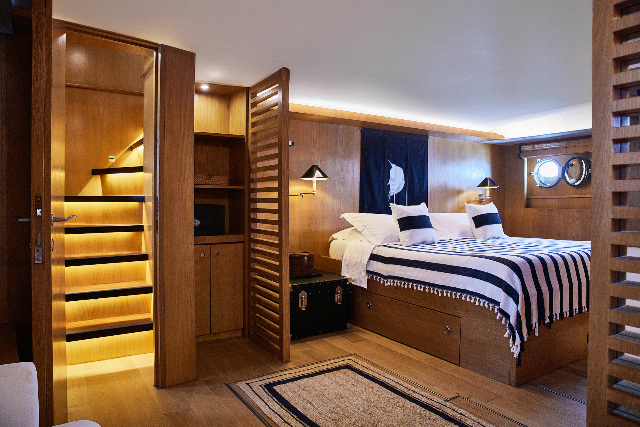 Master Cabin on Lower Deck